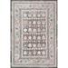 Brown/Gray 63 x 63 x 0.36 in Area Rug - Dynamic Rugs Oriental Area Rug in Charcoal/Ivory/Coral Polypropylene | 63 H x 63 W x 0.36 D in | Wayfair