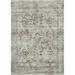 Green 115 x 79 x 0.13 in Area Rug - Loloi Rugs Bonney Oriental Area Rug in Moss/Stone Polyester | 115 H x 79 W x 0.13 D in | Wayfair