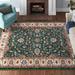 Brown/Green 124 x 94 x 0.51 in Area Rug - Lark Manor™ Ville Oriental Area Rug in Green/Brown Polyester | 124 H x 94 W x 0.51 D in | Wayfair