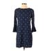 Old Navy Casual Dress - Shift: Blue Dresses - Women's Size X-Small