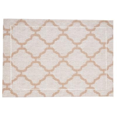 Placemats With Laser-Cut Hemstitch Design (Set of 4) - 14