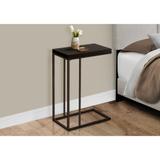 Accent Table, C-shaped, End, Side, Snack, Living Room, Bedroom, Metal, Laminate, Contemporary, Modern