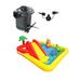 Intex 120V Quick Fill AC Electric AirPump & Intex Inflatable Ocean Play Kid Pool - 14.8