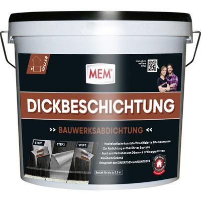 MEM Bitumen Dickbeschichtung 12 l Grundierung & Imprägnierung