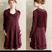 Anthropologie Dresses | Anthropologie Saturday Sunday | Maroon Dress | Color: Purple/Red | Size: M