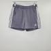 Adidas Bottoms | Adidas Gray Athletic Shorts Logo 3 Stripes Big Kids | Color: Gray | Size: Lg