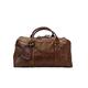 Leather Duffle Bag, Holdall Men's Leather, Weekend, Travel, Gym, Overnight Duffel Bag, Men Gift… (Brown)