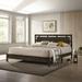 Lark Manor™ Fabrizio Solid Wood Low Profile Platform Bed Wood in Gray | 41.73 H x 62.48 W x 82.64 D in | Wayfair DDF68CDCFA324557B236320B11D7F085