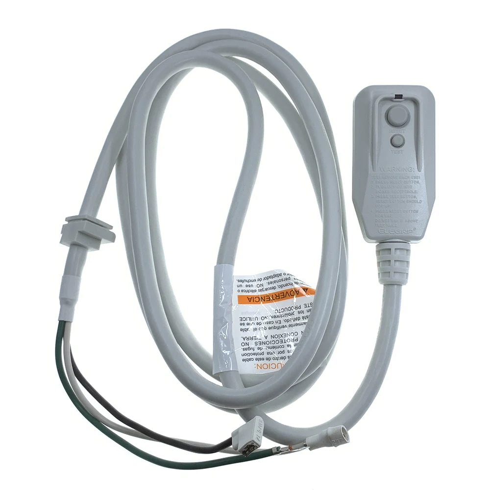 CAT.NO.L15515/15615/15620 UL Certified LCDI Power Cord Plug for A/C Air Conditioner For LG, Frigidaire