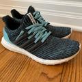 Adidas Shoes | Adidas Ultra Boost 4.0 Parley Carbon | Color: Blue/White | Size: 10.5