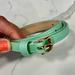 J. Crew Accessories | J. Crew Leather Skinny Belt In Mint | Color: Green | Size: Os