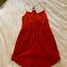 Madewell Dresses | Madewell Silk Dress | Color: Red | Size: 00