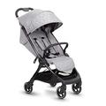 Silver Cross | Clic Compact Pushchair | Travel Stroller | Foldable & Lightweight Stroller | Cabin Size | Newborns - 4yrs | Grey