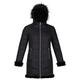 Regatta Womens Fur Free Water Repelent Charlize Jacket Black