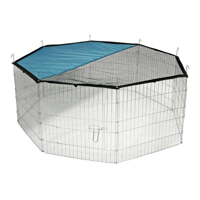 Kerbl Octagonal Run with Sun Protection 8 Sided - 8 Elements: each 57x56cm (LxH)