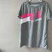 Under Armour Shirts & Tops | Girls Gray Dry-Fit Under Armour Shirt | Color: Gray/Pink | Size: Youth Large