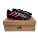 Adidas Shoes | Adidas Girl's Goletto Vi Fg J Firm Ground Soccer Cleats Black/Shock Pink Sz 2.5 | Color: Black/Pink | Size: 2.5bb