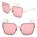 Gucci Accessories | Gucci Cat Eye Sunglasses | Color: Gold/Pink | Size: Os