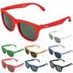 ITOOTI Classic Small Kinder Sonnenbrille für Jungen und Mädchen ab 0 Jahren, Rot, Flexibler Gummirahmen, Leicht, 100% UV400 Schutz, inkl. Etui und Polycarbonat-Gläser