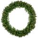 Northlight Seasonal Pre-Lit Rockwood Pine Artificial Christmas Wreath 36-Inch Multi Lights Traditional Faux in Green | 36 H x 36 W x 7 D in | Wayfair