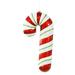 Northlight Seasonal 22" Shatterproof Candy Cane w/ Green Glitter Commercial Christmas Ornament Plastic in Red/White | 22 H x 9.25 W x 4 D in | Wayfair