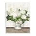 Stupell Industries Farm Fresh White Florals in Antique Milk Pitcher by Ziwei Li - Painting Canvas in Brown/Green/White | Wayfair ab-929_wd_13x19
