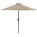 Arlmont & Co. Gigliola 9' Outdoor Market Umbrella in Brown | 96 H x 108 W x 108 D in | Wayfair 72C060C9121D4317A43627A6ADB2840E