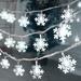 The Holiday Aisle® Cedrik 9.8FT 20LED Tiny Snowflake String Lights in White | 1.4 H x 117.6 W in | Wayfair 8CB9C4DDF840440FA616A2361FE324B9