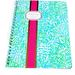 Lilly Pulitzer Office | Lily Pulitzer Mini Notebook With Lined Pages New Tropical Print Spiral Bound | Color: Green/Pink | Size: 8.5 X 6