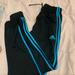 Adidas Pants & Jumpsuits | Adidas Pants | Color: Black/Blue | Size: L