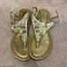 Kate Spade Shoes | Kate Spade Imani Pearl Sandals | Color: Gold | Size: 8