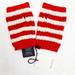 Gucci Accessories | Gucci Fingerless Gloves | Color: Red/White | Size: M