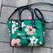 Kate Spade Bags | Kate Spade Lily Blooms Small Tote Crossbody Green Multi K7302 | Color: Black/Green | Size: Small