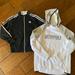 Adidas Jackets & Coats | Adidas Jacket Size 8/10 + Bonus Old Navy Active Hoodie Size Xl | Color: Black | Size: 8b