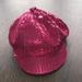 Disney Accessories | Disney Parks Pink Sequin Youth Cap | Color: Green/Pink | Size: Osg