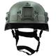 HANSTRONG GEAR MICH 2000 Combat Protective Helmet with Side Rail & NVG Mount Foliage Green for Airsoft Tactical Military Paintball Hunting