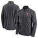 Men's Nike Anthracite Tampa Bay Buccaneers Logo Pacer Performance Half-Zip Jacket