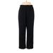 Bill Blass Casual Pants - High Rise: Black Bottoms - Women's Size 8 Petite