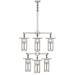 Arroyo Craftsman Franklin 33 Inch 9 Light Chandelier - FCH-9L-4-4-1-AM-AB