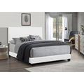 Latitude Run® PU BED FRAME Upholstered in White | 45 H x 65 W in | Wayfair F7F2CBF3B82549F392E1480D88E82CF1