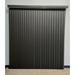 Symple Stuff Frost Cordless Room Darkening Black Vertical Blind Synthetic Fabrics | 60 H x 86 W x 3.5 D in | Wayfair