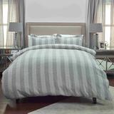 Rizzy Home Katherine Grace Duvet Cover Linen in Gray | Full/Queen Duvet Cover | Wayfair BT3014 Q