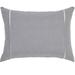 India's Heritage Chambray Cotton Sham 100% Cotton in Gray | 20 H x 26 W in | Wayfair Chambray Grey Std Sham