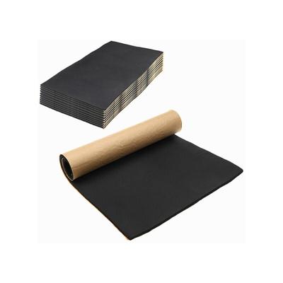 9x Universal 6mm Auto Dämmmatte Selbstklebend Isolierung Dämmung Set 30x50cm
