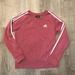 Adidas Tops | Adidas Women’s Crewneck Sweatshirt | Color: Pink/White | Size: S