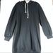 Anthropologie Dresses | Anthropologie Saturday Sunday Adah Hoodie Hooded Sweatshirt Dress Black Small | Color: Black | Size: M