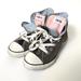 Converse Shoes | Converse Chuck Taylor All Star Gray / Blue Double Tongue Sneaker Youth Size 3 | Color: Blue/Gray | Size: 3bb