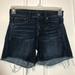 American Eagle Outfitters Shorts | American Eagle Dark Wash Cutoff Stretch Jean Shorts | Color: Blue | Size: 4