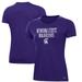 Women's Under Armour Purple Winona State Warriors Performance T-Shirt