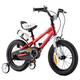 RoyalBaby Freestyle Kinderfahrrad Jungen Mädchen mit Stützräder Fahrrad 12 Zoll Rot